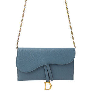 Christian Dior Saddle Chain Wallet